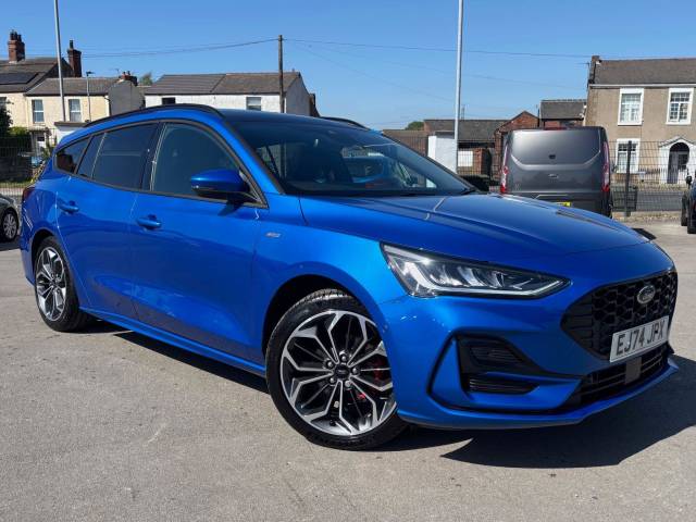 Ford Focus 1.0 EcoBoost Hybrid mHEV ST-Line X 5dr Estate Petrol BLUE