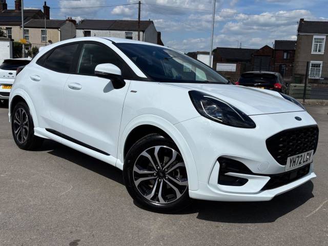 Ford Puma 1.0 EcoBoost Hybrid mHEV ST-Line 5dr Hatchback Petrol WHITE
