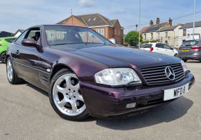 MERCEDES-BENZ SL 2001 (Y ) at Springfield Garage Knottingley