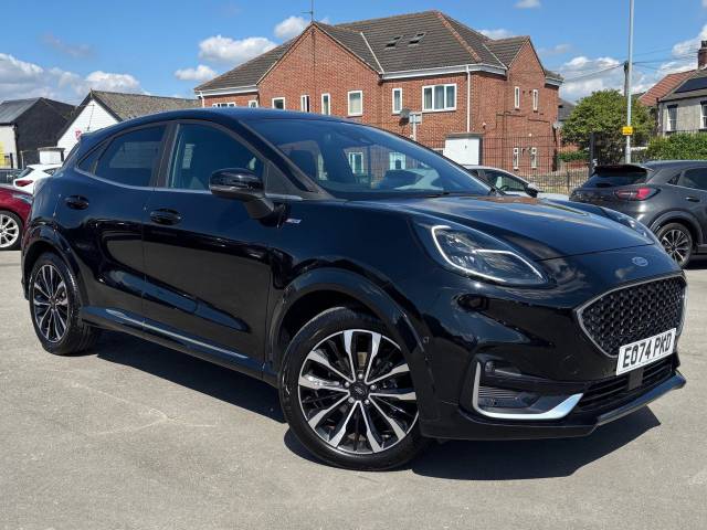 Ford Puma 1.0 EcoBoost Hybrid mHEV ST-Line Vignale 5dr Hatchback Petrol BLACK