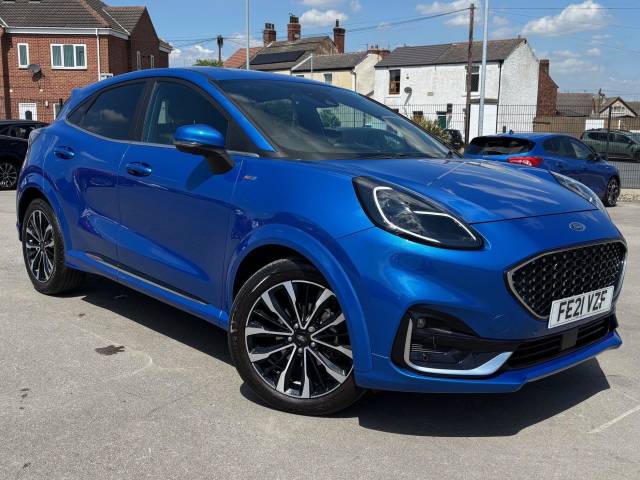 Ford Puma 1.0 EcoBoost Hybrid mHEV ST-Line Vignale 5dr Hatchback Petrol BLUE