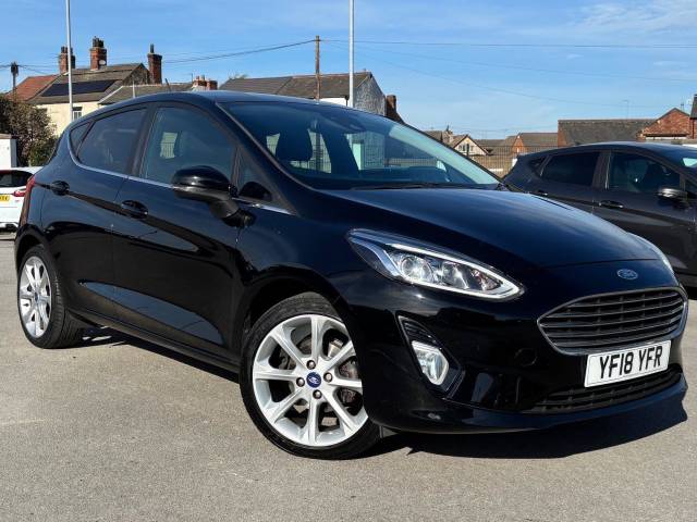 Ford Fiesta 1.0 EcoBoost Titanium 5dr Hatchback Petrol BLACK