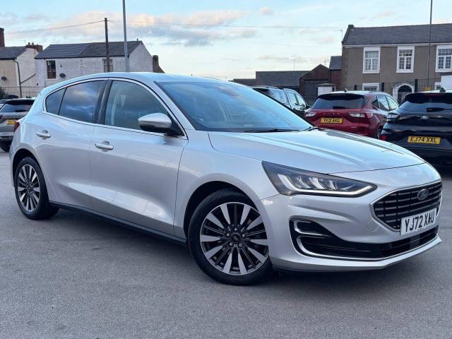 Ford Focus 1.5 EcoBlue Titanium Vignale 5dr Auto Hatchback Diesel SILVER