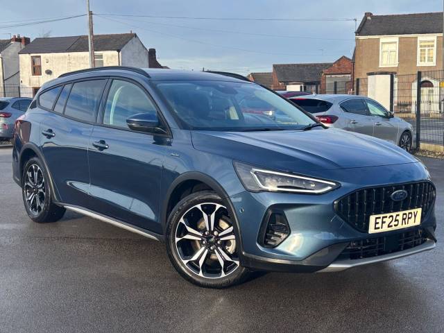 Ford Focus 1.0 EcoBoost Hybrid mHEV Active X 5dr Estate Petrol BLUE