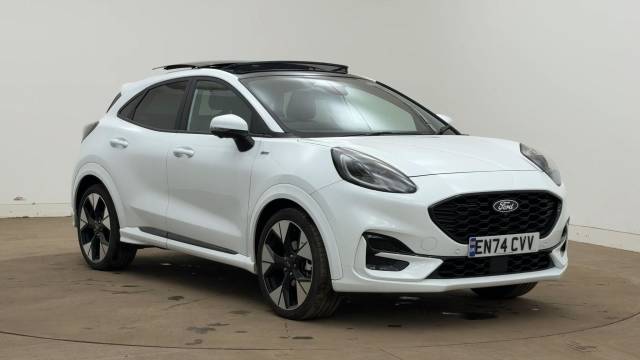 Ford Puma 1.0 EcoBoost Hybrid mHEV ST-Line X 5dr Hatchback Petrol WHITE