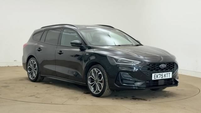 Ford Focus 1.0 EcoBoost Hybrid mHEV ST-Line X 5dr Estate Petrol BLACK