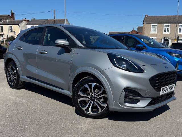 Ford Puma 1.0 EcoBoost Hybrid mHEV ST-Line 5dr DCT Hatchback Petrol SILVER