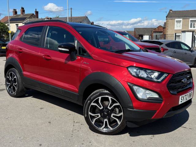 Ford Ecosport 1.0 EcoBoost 125 Active 5dr Hatchback Petrol RED