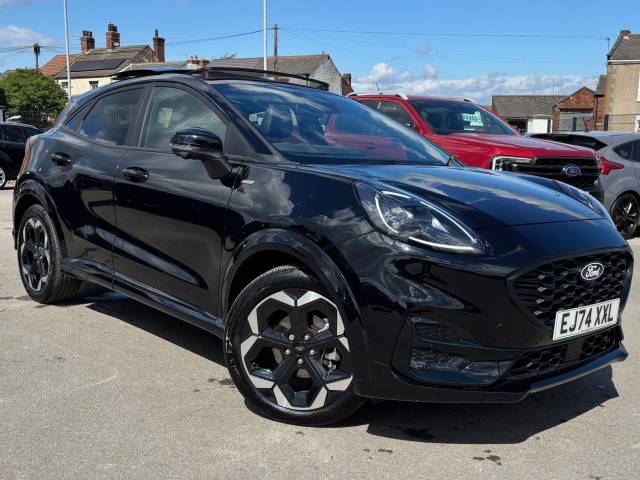 Ford Puma 1.0 EcoBoost Hybrid mHEV ST-Line X 5dr Hatchback Petrol BLACK