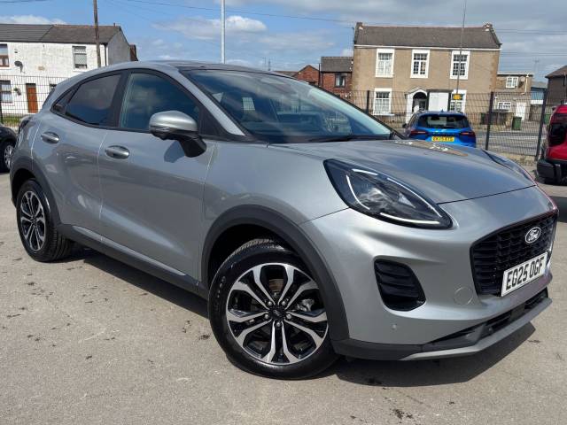 Ford Puma 1.0 EcoBoost Hybrid mHEV Titanium 5dr Hatchback Petrol SILVER