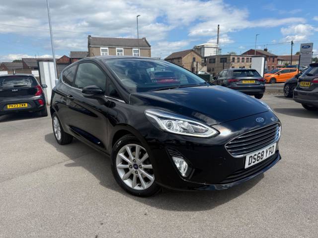 Ford Fiesta 1.0 EcoBoost Titanium X 3dr Hatchback Petrol BLACK