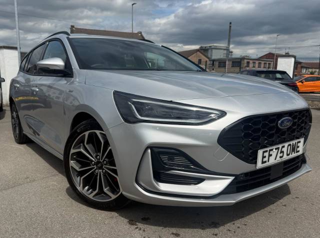 Ford Focus 1.0 EcoBoost Hybrid mHEV ST-Line X Edition 5dr Estate Petrol SILVER