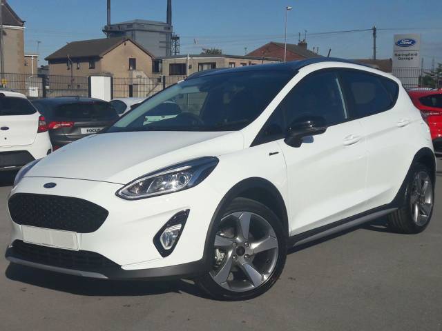 Ford Fiesta 1.0 EcoBoost Active 1 5dr Hatchback Petrol WHITE
