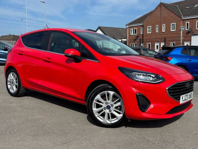 Ford Fiesta 1.0 EcoBoost Titanium 5dr Hatchback Petrol RED