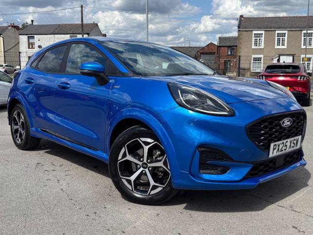 Ford Puma 1.0 EcoBoost Hybrid mHEV ST-Line 5dr Hatchback Petrol BLUE