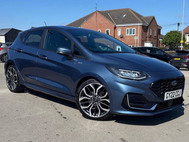 Ford Fiesta 1.0 EcoBoost Hybrid mHEV 155 ST-Line Vignale 5dr Hatchback Petrol BLUE