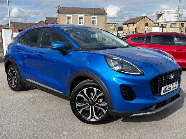 Ford Puma 1.0 EcoBoost Hybrid mHEV Titanium 5dr Hatchback Petrol BLUE